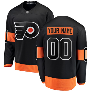 Philadelphia Flyers Trikot Premier Breakaway Alternate Schwarz Benutzerdefinierte